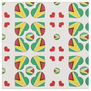 Guyana Flag & Guyana Herbstmode Stoff