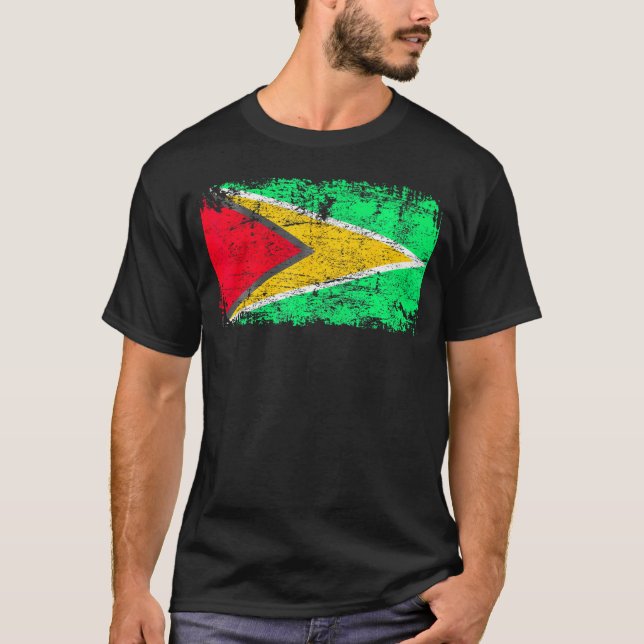 Guyana Flag Guyana T-Shirt (Vorderseite)