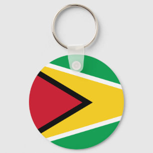 Guyana Flag Keychain Schlüsselanhänger