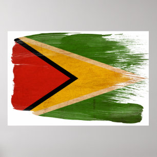 Guyana Flag Posters Poster
