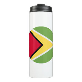 Guyana Flag Thermosbecher
