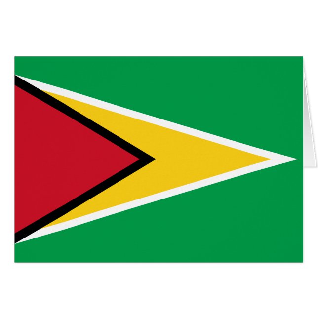 Guyana-Flagge (Vorderseite (Horizontal))