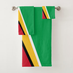 Guyana-Flagge Badhandtuch Set