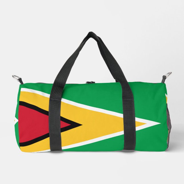 Guyana-Flagge Duffle Bag (Vorderseite)