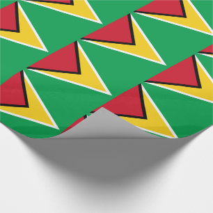 Guyana-Flagge Geschenkpapier