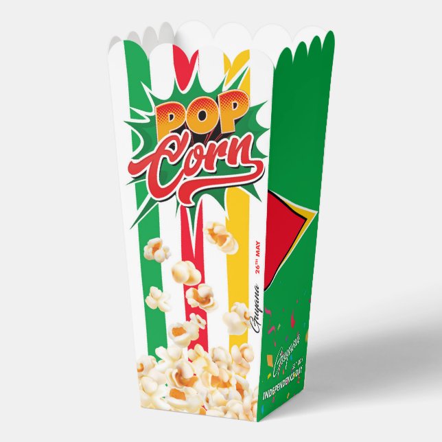 Guyana-Flagge Geschenkschachtel (Rückseite)