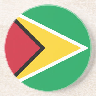 Guyana-Flagge Getränkeuntersetzer