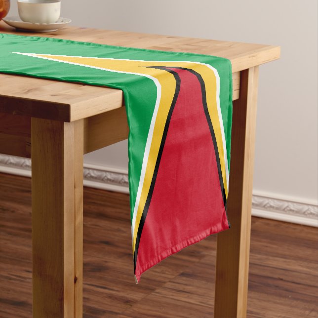 Guyana-Flagge Kurzer Tischläufer (Beispiel)