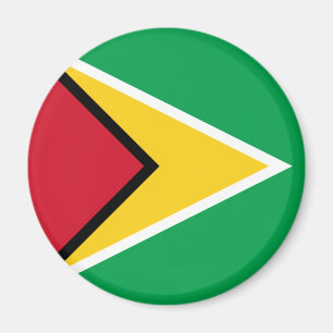 Guyana-Flagge Magnet