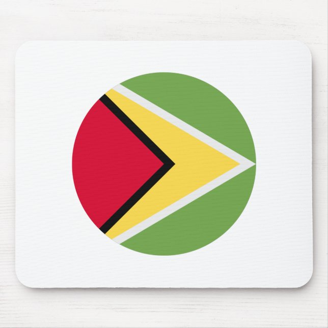 Guyana-Flagge Mousepad (Vorne)