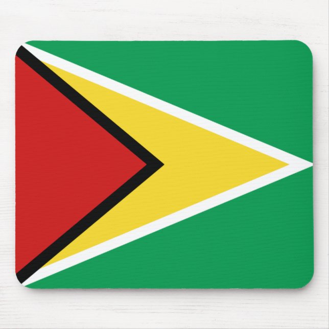 Guyana-Flagge Mousepad (Vorne)