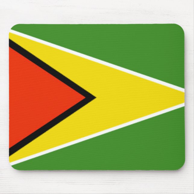 Guyana-Flagge Mousepad (Vorne)