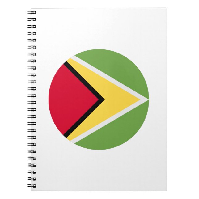 Guyana-Flagge Notizblock (Vorderseite)