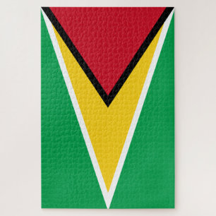 Guyana-Flagge Puzzle