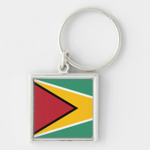 Guyana-Flagge Schlüsselanhänger
