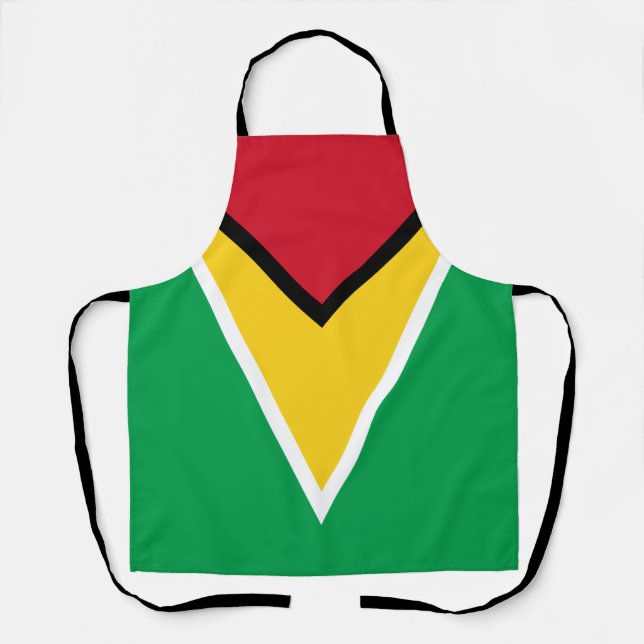 Guyana-Flagge Schürze (Vorderseite)