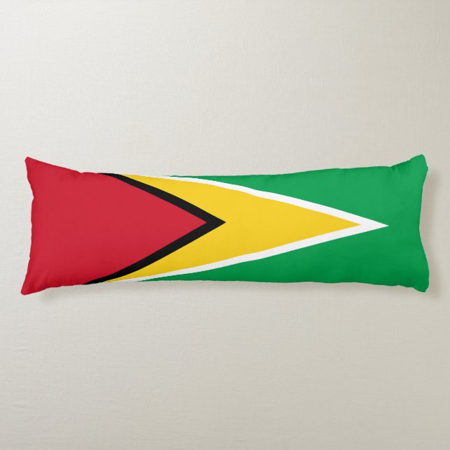 Guyana-Flagge Seitenschläferkissen (Vorderseite)