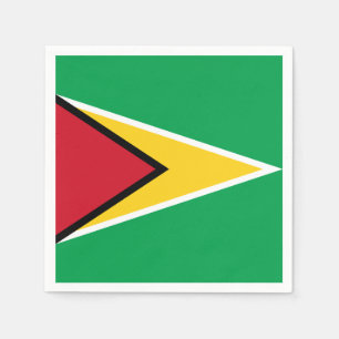 Guyana-Flagge Serviette