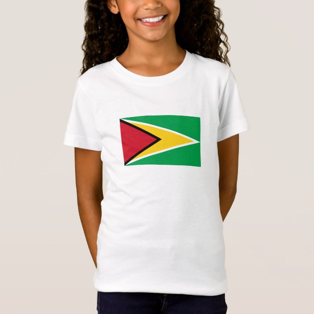 Guyana-Flagge T-Shirt (Vorderseite)