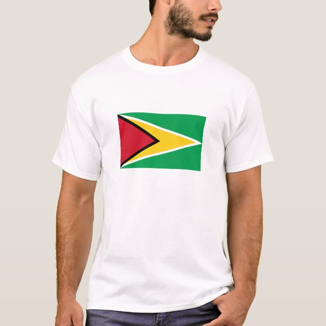 Guyana-Flagge T-Shirt (Vorderseite)