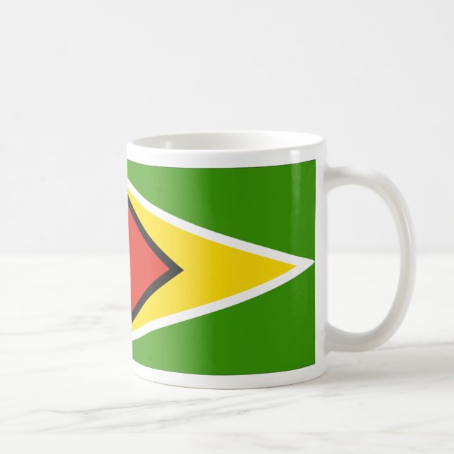 Guyana-Flagge Tasse (Rechts)