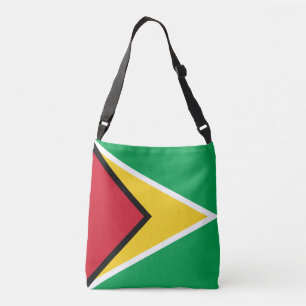 Guyana-Flagge Tragetaschen Mit Langen Trägern