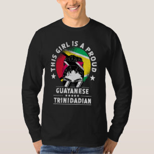 Guyana-Flagge Trinidad&Tobago Erwachsene Frauen Mä T-Shirt