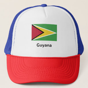 Guyana-Flagge Truckerkappe