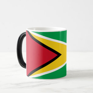 Guyana-Flagge Verwandlungstasse
