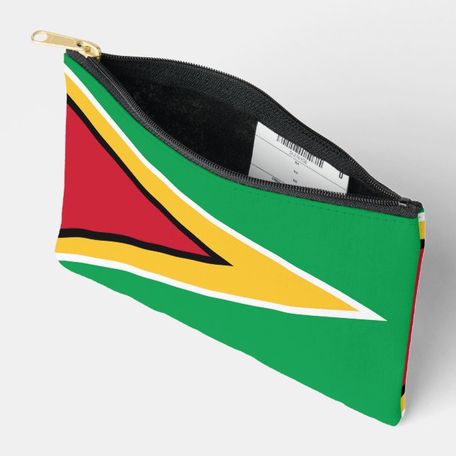 Guyana-Flagge Zubehörtasche (Offen)
