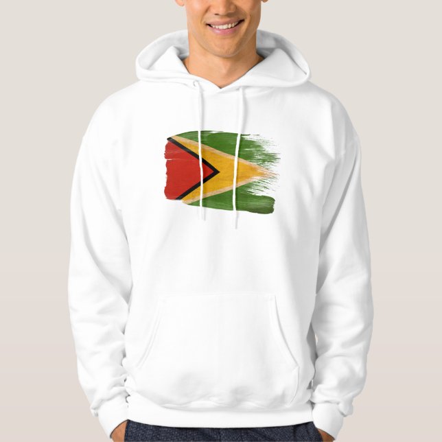 Guyana-FlaggeHoodie Hoodie (Vorderseite)