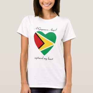 Guyana-Flaggen-Schatz-T - Shirt
