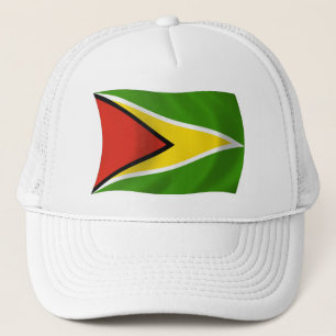 Guyana-Flaggenmütze Truckerkappe