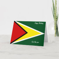 Guyana-Geburtstagskarten