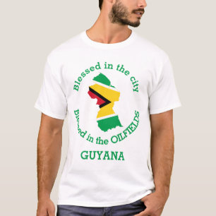 GUYANA gesegnet in den Ölfeldern Personalisiert T-Shirt