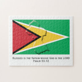 GUYANA | Gesegnete Nation | GUYANESE FLAG Puzzle