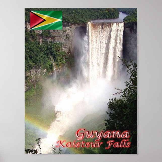 Guyana - Kaieteur Falls - Poster (Vorne)