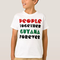 Guyana-Leute zusammen Kinder-T - Shirt