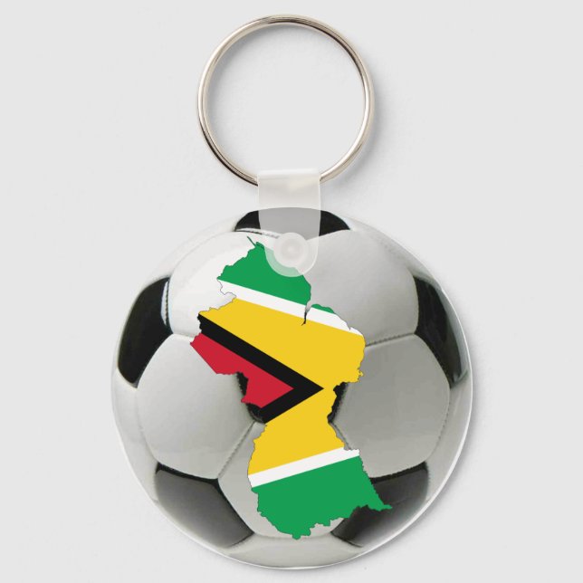 Guyana-Nationalmannschaft Schlüsselanhänger (Vorderseite)