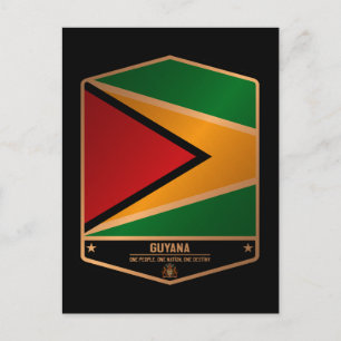 Guyana Postkarte