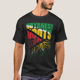 Guyana Roots Guyana-Flagge T-Shirt