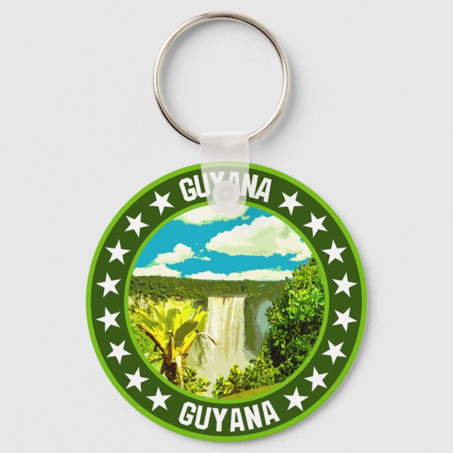 Guyana Schlüsselanhänger (Vorderseite)