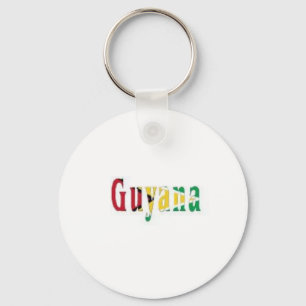 Guyana-Schlüsselanhänger Schlüsselanhänger