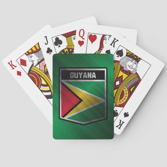 Guyana Spielkarten (Rückseite)