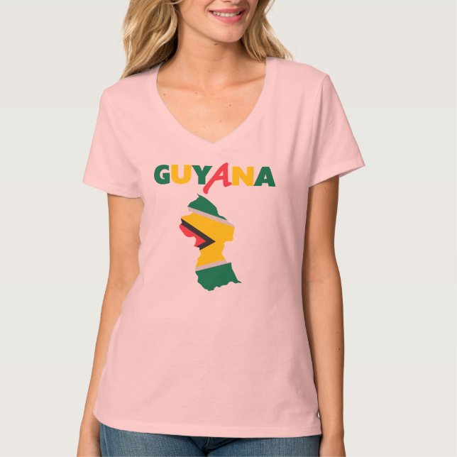 Guyana T-Shirt (Vorderseite)