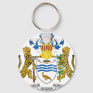 Guyana-Wappen Schlüsselanhänger
