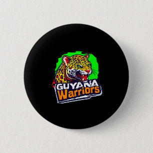 Guyana Warriors Patriotisches Cricket Button