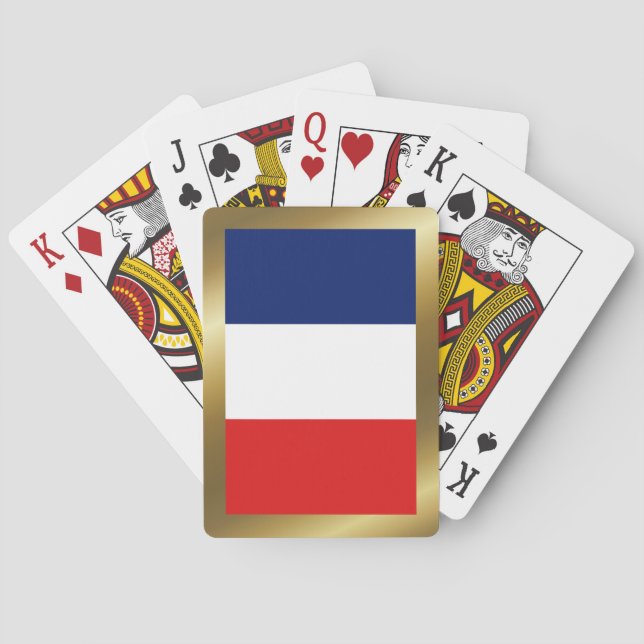 Guyane Flag Spielkarten (Rückseite)