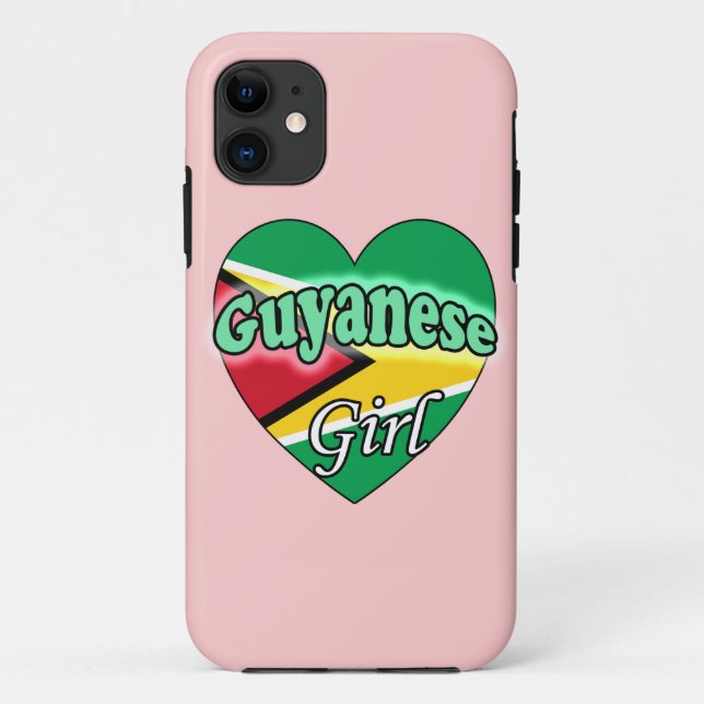 Guyanese Girl Case-Mate iPhone Hülle (Rückseite)