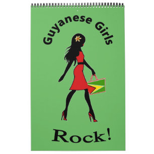 Guyanese Girls Rock Calendar Kalender
